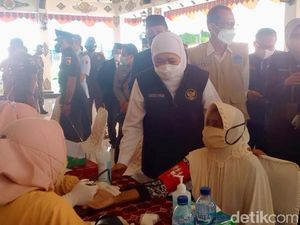 Khofifah Sebut Melandainya Kasus COVID-19 Jadi Kado HUT Jatim Khofifah Sebut Melandainya Kasus COVID-19 Jadi Kado HUT Jatim