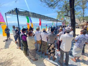 Ritual Mandi Safar Digelar Demi Bangkitnya Pariwisata NTB