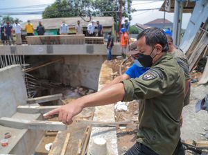 Pernah Amblas, Pembangunan Jembatan di Mekarwangi Bogor Capai 85%