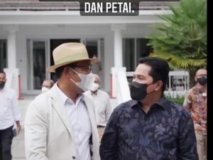 Survei Indikator Politik: Elektabilitas Erick Thohir Naik, RK Turun Survei Indikator Politik: Elektabilitas Erick Thohir Naik, RK Turun