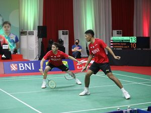 Piala Thomas 2020: Fajar/Rian Bawa Indonesia Samakan Kedudukan