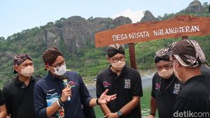 Potret Desa Wisata Nglanggeran, Sandiaga Minta Uji Coba Buka
