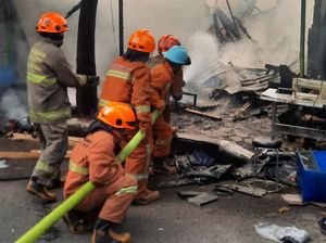 Kios Jok di Bandung Ludes Dilalap Api