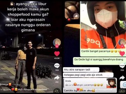 Netizen Ini Jadi Pengantar Makanan Sehari karena Ingin Rasakan Profesi Pacar
