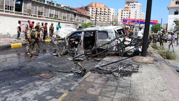 Serangan Bom Mobil yang Targetkan Konvoi Gubernur Aden Tewaskan 6 Orang