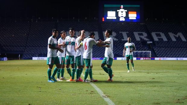 Timnas Indonesia menghadapi Taiwan pada leg kedua playoff Kualifikasi Piala Asia 2023. (Dok. PSSI)