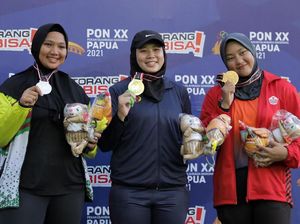 Meski Cedera, Atlet Lontar Martil Jabar Raih Emas di Papua Meski Cedera, Atlet Lontar Martil Jabar Raih Emas di Papua