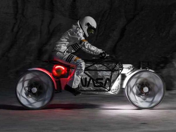 Jika Kru NASA Ingin Touring di Bulan, Ini Desain Motornya