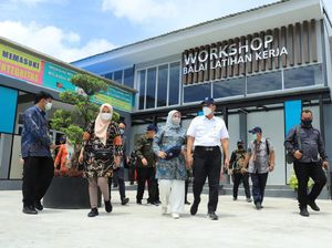 Tinjau Transformasi BLK Samarinda, Luhut: Jadi Sangat Bagus