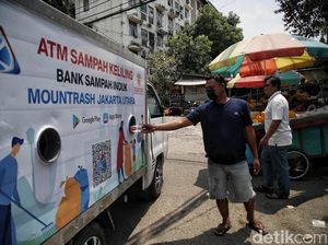 Keren! Ada ATM Sampah Keliling di Jakarta Utara