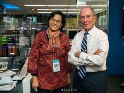 Sri Mulyani Temui Bos Media Paling Kaya di Dunia, Ngomongin Apa?