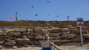Angkut Sushi hingga Es Krim, Drone Wara-wiri di Langit Israel