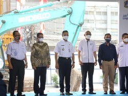 Anies Letakkan Batu Pertama Pembangunan Transport Hub Dukuh Atas