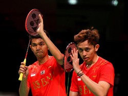 Piala Thomas: Fajar/Rian Kecewa Tak Bisa Sumbang Poin Bagi Indonesia