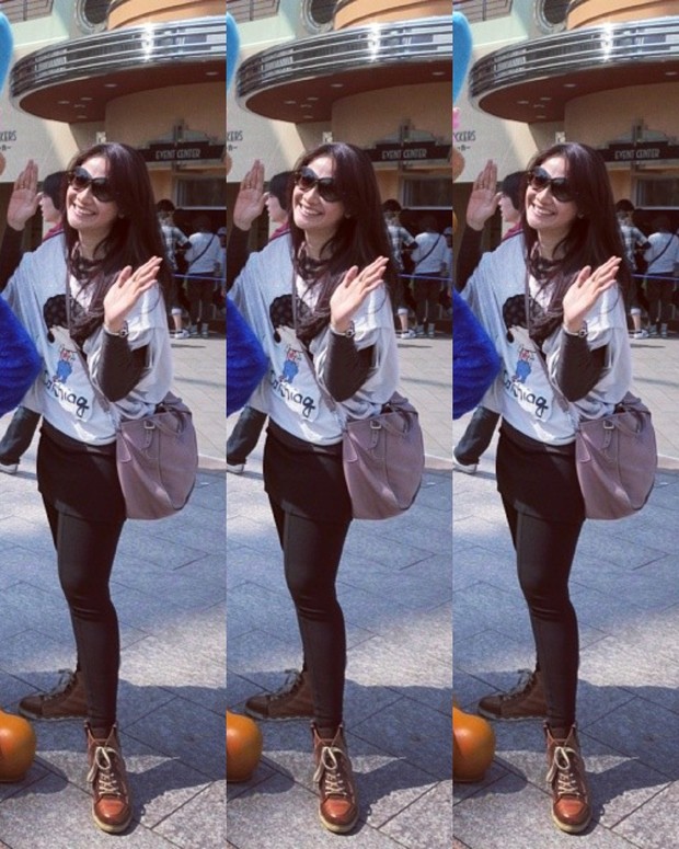 Gaya kasual Maudy Koesnaedi era 2010-an