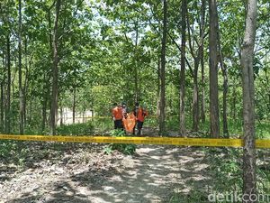Begini Lokasi Hutan TKP Penemuan Mayat Wanita Bugil Terbungkus Plastik