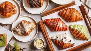 10 Kreasi Bicolor Croissant, Croissant Cantik dengan Dua Warna