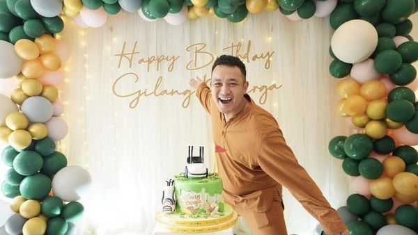 Gilang Dirga Hobi Ngopi di Lapangan Golf sampai Ngemil Cake
