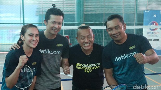 Ridwan Kamil, Bellaetrix Manuputty, Taufik Hidayat, Sandy Pas Band, olahraga detik ini juga
