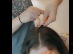 Viral Tren Bunyikan Kulit Kepala dengan Tarik Rambut, Awas Bisa Berdarah