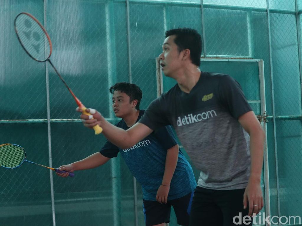 Tantang Ridwan Kamil Badminton, detikers Senang Campur Deg-degan Tantang Ridwan Kamil Badminton, detikers Senang Campur Deg-degan