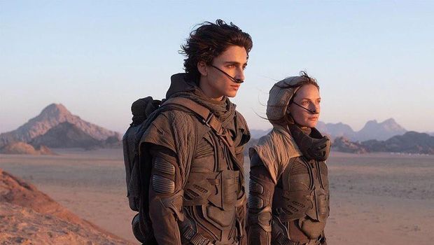 Timothee Chalamet di film Dune