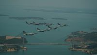 Momen KSAU-CAF RSAF Meet In The Air di Pesawat Tempur Batam-Marina Bay