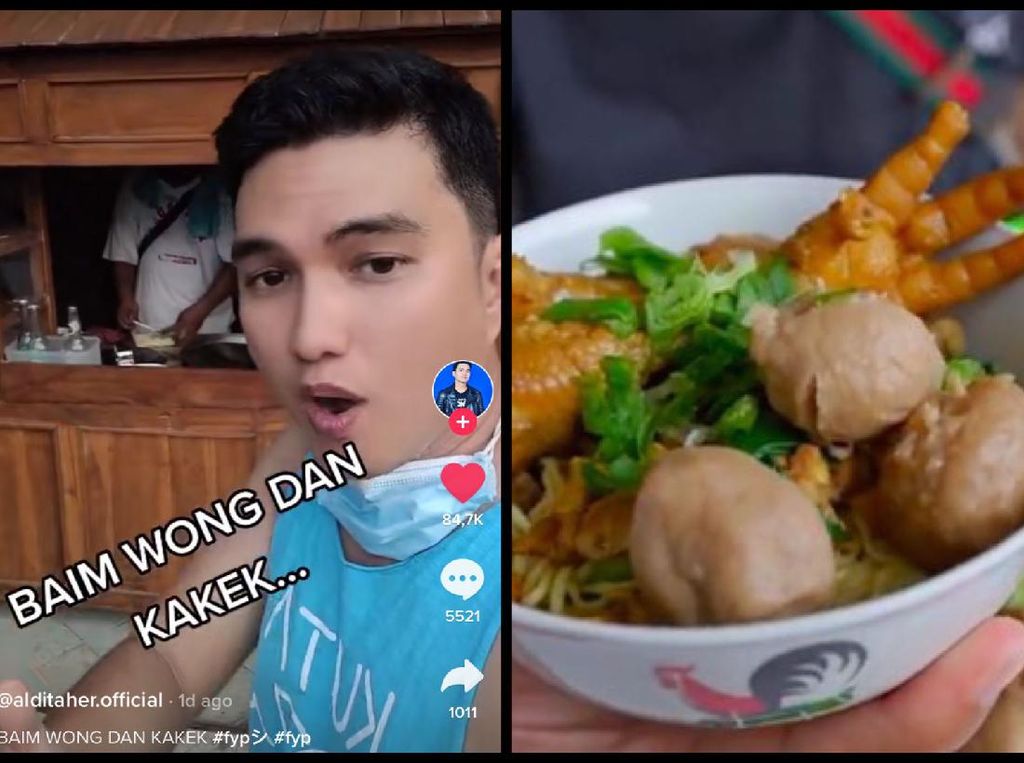 Aldi Taher Ajak Baim Wong dan Kakek Suhud Makan Mie Ayam Racikannya