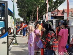 Sempat Dievakuasi, Anak Korban Konflik Pekerja-Perusahaan di Riau Dipulangkan