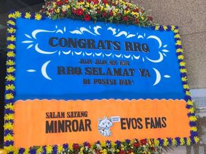 Bentuk Sportivitas, Evos Fams Kirim Papan Bunga Ke Peserta MPL ID S8 Bentuk Sportivitas, Evos Fams Kirim Papan Bunga Ke Peserta MPL ID S8