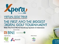 Xpora BNI Berkomitmen Memajukan Golf di Tengah Pandemi