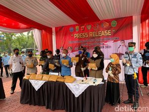 BNN Karawang Amankan 26,8 Kg Ganja yang Diselundupkan Lewat Laut