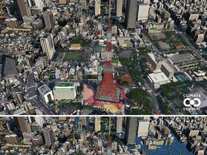 Gambaran Seram Kota Besar Dunia Tenggelam Tahun 2050