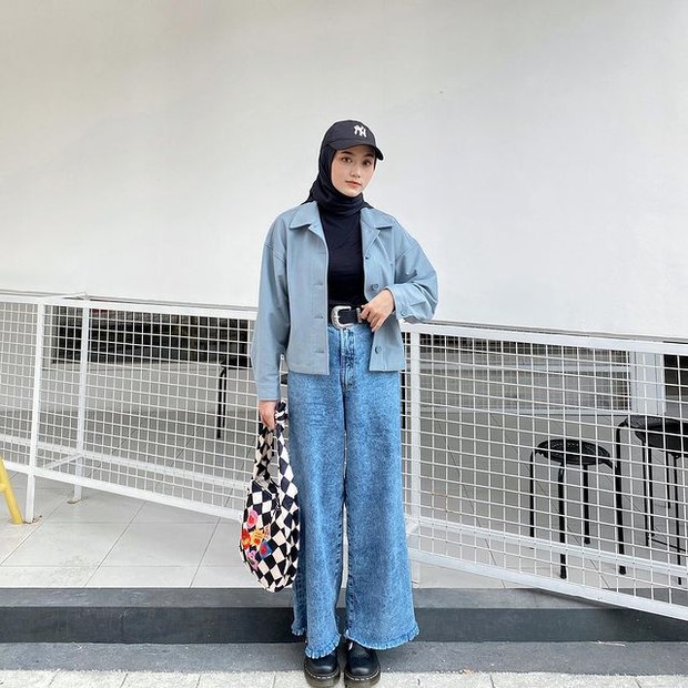 High waist pants untuk hijabers