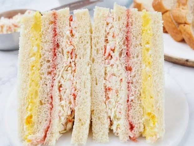 Inkigayo sandwich bisa dibuat di rumah/ Foto: Instagram/ @Kpopintea Inkigayo sandwich bisa dibuat di rumah