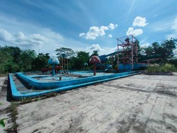 Waterboom Jambi Rp 23 M Terbengkalai, Pemkab Batanghari Analisa Kelayakan