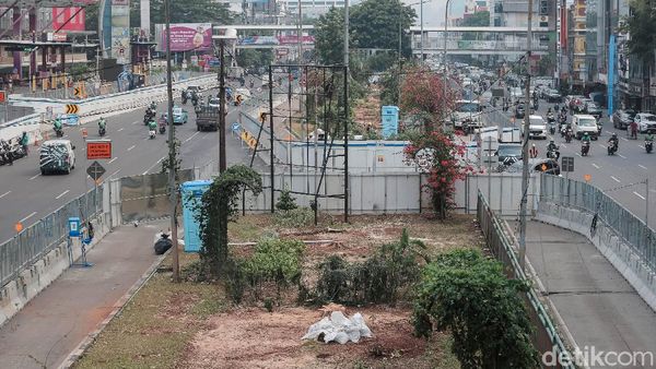 Lalu-lintas di Glodok Direkayasa Terdampak Proyek MRT Fase 2