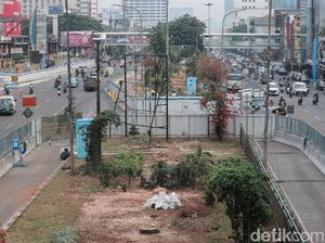 Lalu-lintas di Glodok Direkayasa Terdampak Proyek MRT Fase 2
