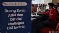 Pulang dari PON Papua, Puluhan Atlet Kontingen Jakarta Dikarantina