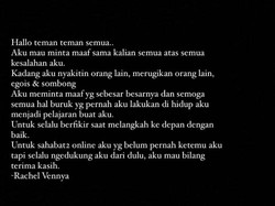 Permintaan Maaf Ala Rachel Vennya Tanpa Akui Kabur Karantina