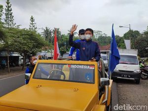 Pulang ke Ciamis, Atlet Peraih Perunggu PON Papua Disambut-Diarak Warga Pulang ke Ciamis, Atlet Peraih Perunggu PON Papua Disambut-Diarak Warga