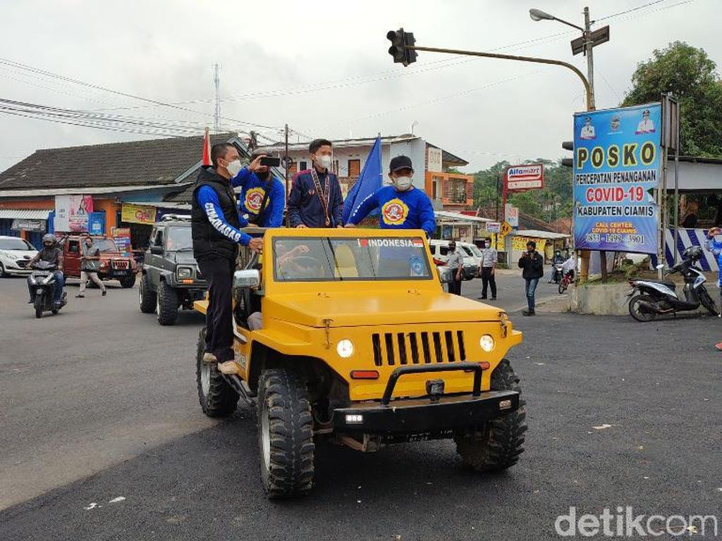 Atlet Hoki Jabar di PON Diarak Warga Ciamis Atlet Hoki Jabar di PON Diarak Warga Ciamis