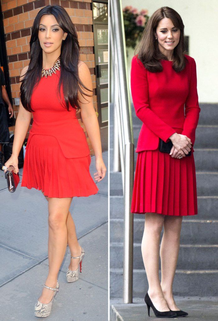 Kim Kardashian Kate Middleton
