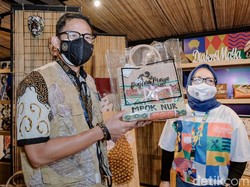 Pesan Sandiaga ke Publik Figur: Pandemi Belum Usai, Beri Contoh yang Baik