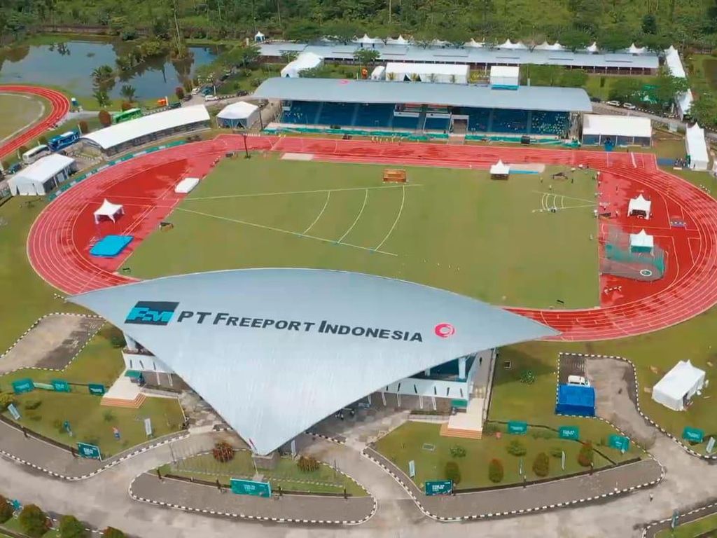 Dukung PON XX Papua, Freeport Bangun Sport Complex Taraf Internasional