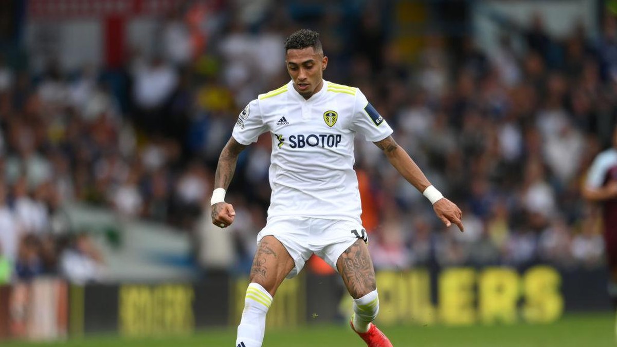 Raphinha memang diminati Liverpool tapi Leeds tidak mau menjualnya (Getty Images/Stu Forster)