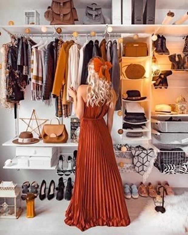 Cara merapikan lemari pakaian