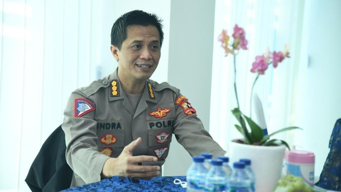 Kasubdit BPKB Korlantas Polri, Kombes Indra Darmawan.