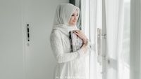 10 Momen Pengajian dan Siraman Calon Istri Ridho DA Jelang Nikah