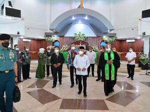 Tinjau GKI di Papua, Maruf Amin Ajak Jaga Umat dari Bahaya COVID-19